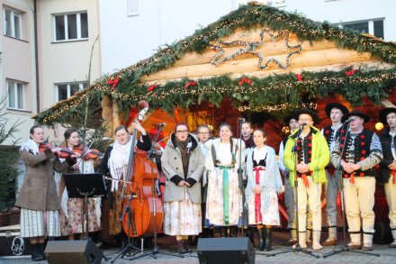 Koncert podczas Strefy Białych Świąt